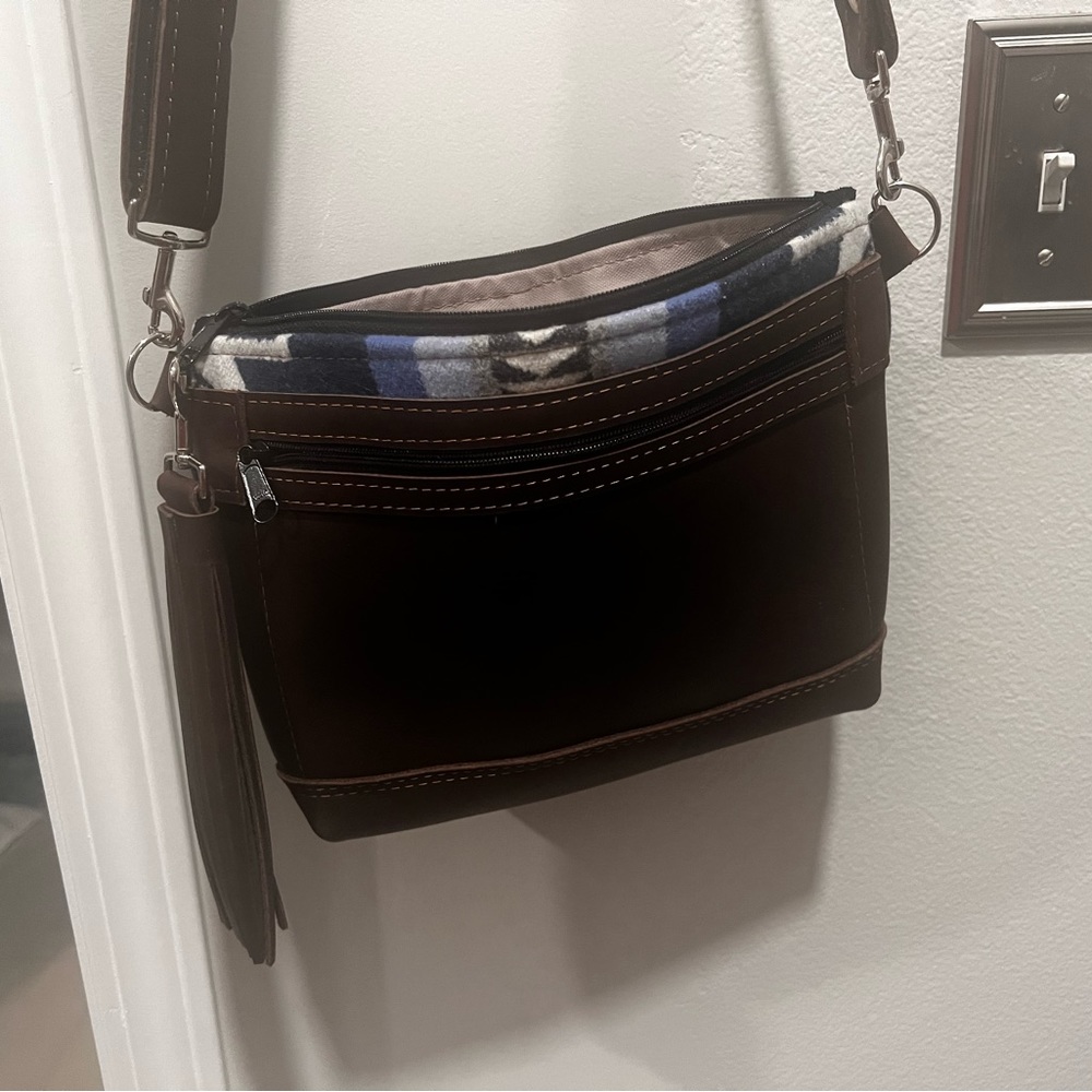 Original Mercy Grey Custom Pendleton Shoulder Bag… - image 4